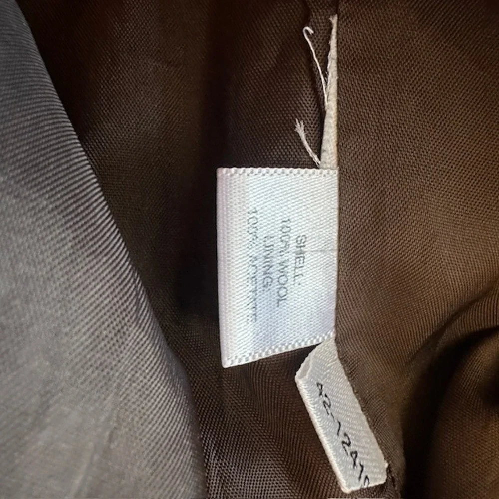 Ann Taylor Women's Brown Dress Pants Wool Blend Wide Leg 12 Career‎